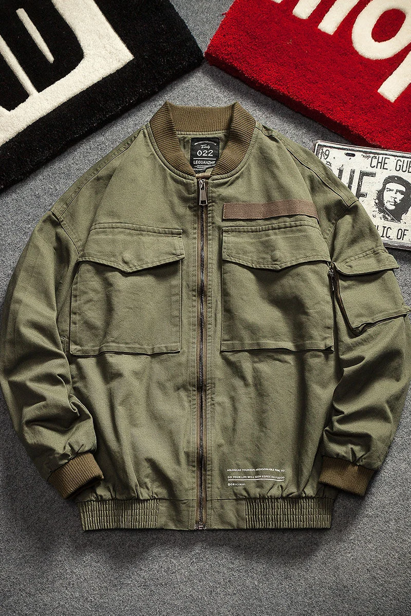 Осень-зима 2021 куртки-бомберы в стиле милитари новые мужские летные куртки