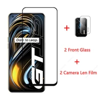 2pcs glass for realme gt 5g screen protector for realme gt gt2 pro gt neo2 neo3 tempered glass phone lens film for realme gt
