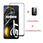 2 шт. стекло для Realme GT 5G Защита экрана для Realme GT GT2 Pro GT Neo2 Neo3 закаленное стекло для объектива телефона пленка для Realme GT