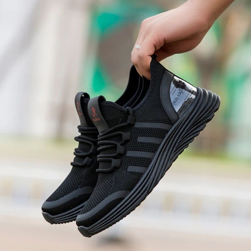 

Hot Sale Light Running Shoes Outdoor Walking Men Sport Shoes Comfortable Casual Men's Sneaker Breathable Non-slip Wear-resistant