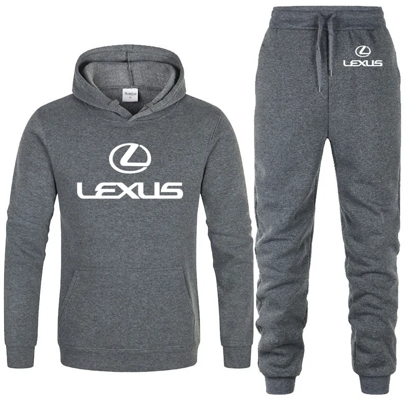 Толстовка для мужчин Lexus с логотипом автомобиля толстовка унисекс модная мужская