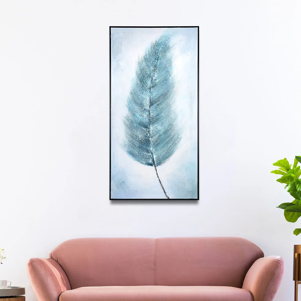 Картина маслом Плюм ручная роспись на холсте абстрактные иллюстрации Висячие