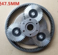 1set 36teeth steel gear diameter47 5mm thickness13 5mm electric vehicle motor steel geargear ringclutch