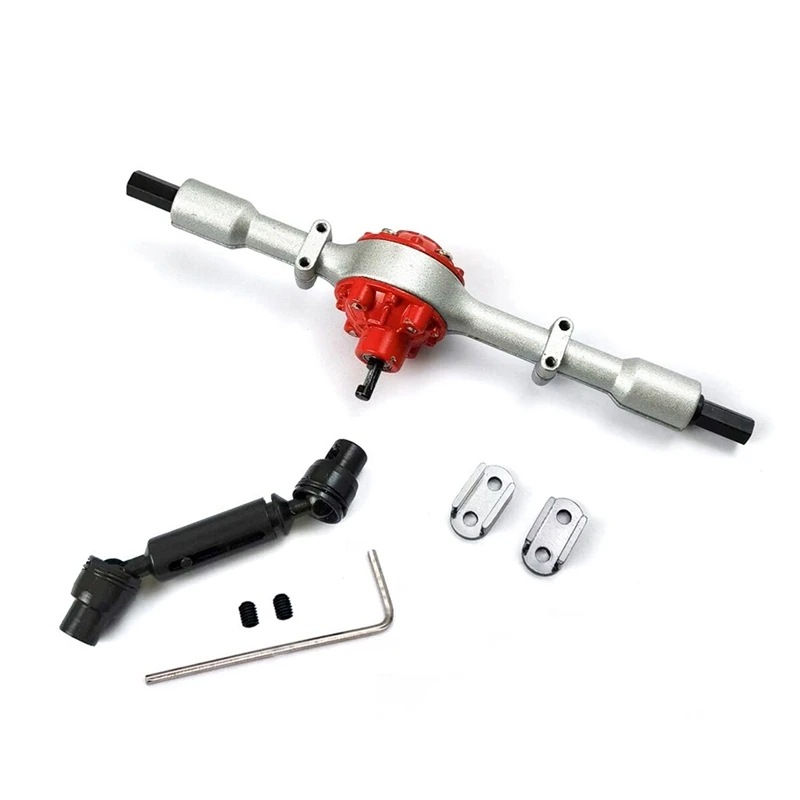 

Metal Rear Bridge Axle with Steel Gear for WPL D12 C14 C24 C34 B14 B24 B16 B36 RC Car Upgrade Parts Accessories