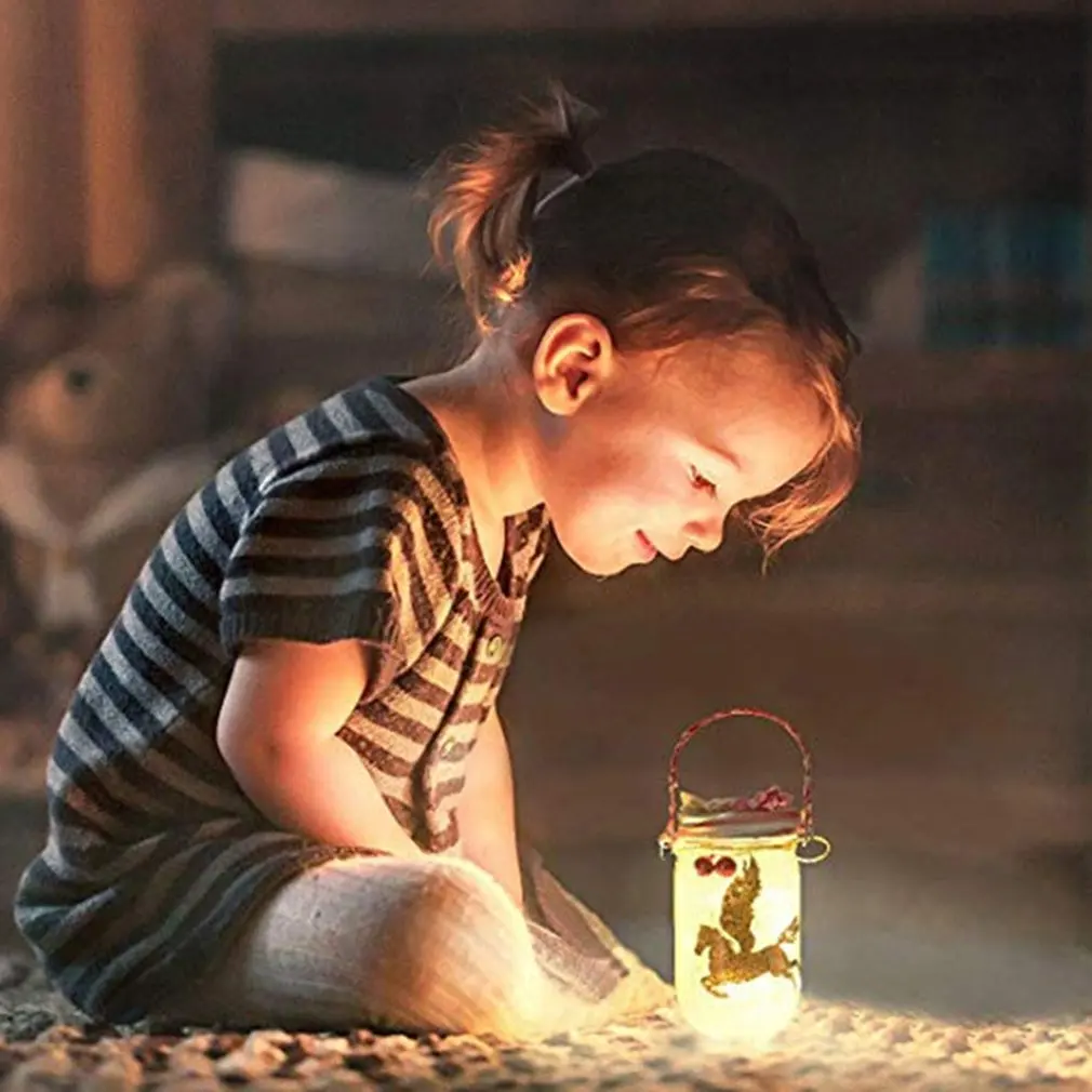 

Набор для творчества с фонариками для девочек, светодиодный ночсветильник, набор ламп, украшение на день рождения, подарок для детей, украше...