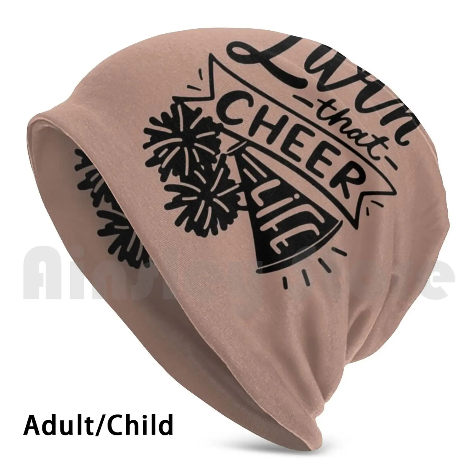 

Cheer Life | Cheerlife | Cheerleading | Cheerleader Pom Poms Beanie Hedging Cap DIY Print Cushion Cheerlife Cut File