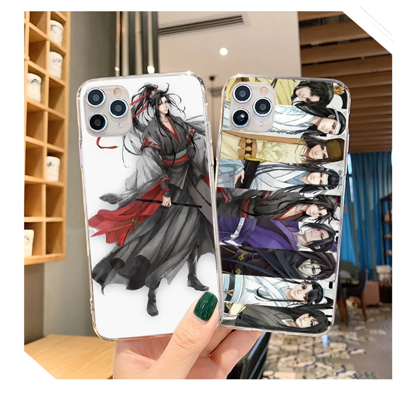 Защитный чехол Grandmaster Mo Dao Zu Shi MDZS аниме для телефона iPhone 12 11 Pro Max X XR XS 8 7 6 6S Plus Mini