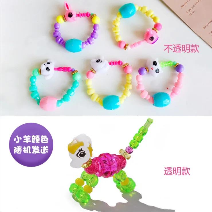 Оптовая продажа 2019 Новая мода прозрачный кот Кролик Браслет животное лампа