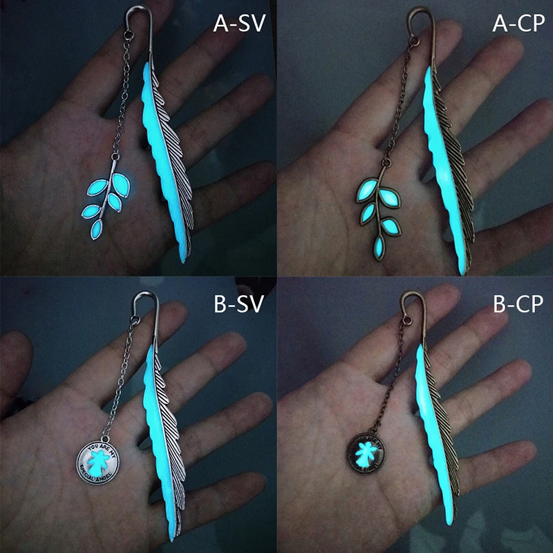 Световой лист эльф наклейка закладка для чтения производитель Закладка перо