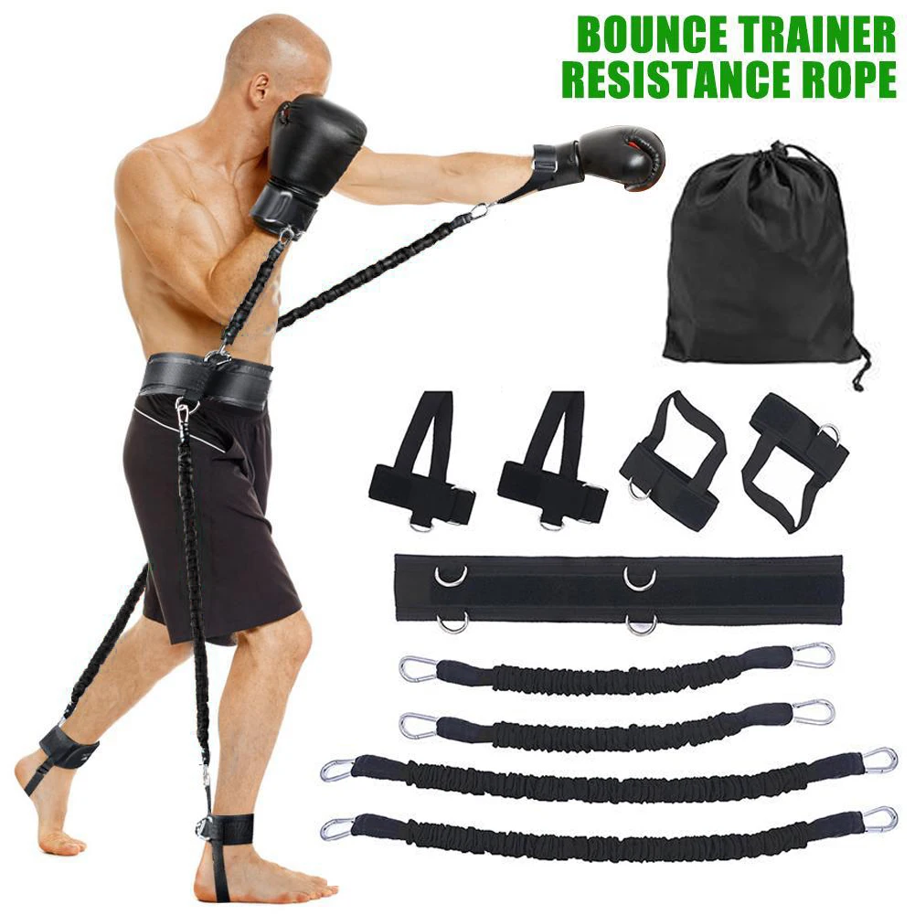 

Premium boxing training resistance band strength and agility resistance band trainer adjustable multifunctional training band #W