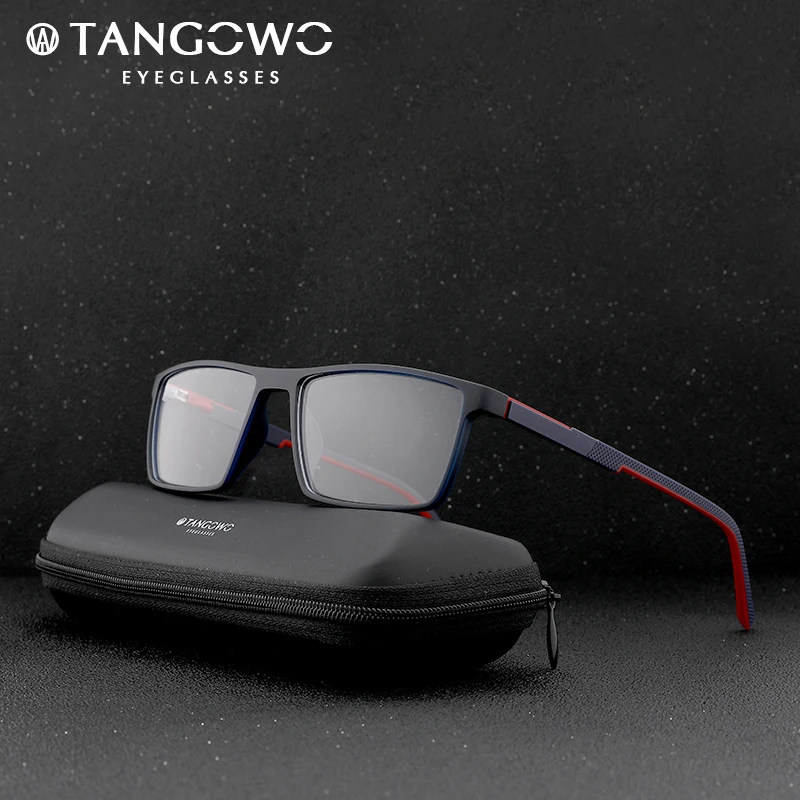 TANGOWO TR90 оправа для близорукости, очки, оправа для мужчин, стильные очки, оптические очки для глаз, очки по рецепту, мужские очки, прозрачные