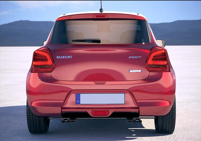 Автомобильный Стайлинг для Suzuki Swift задние фонари- для Swift светодиодный задний фонарь+ сигнал поворота+ тормоз+ обратный светодиодный свет