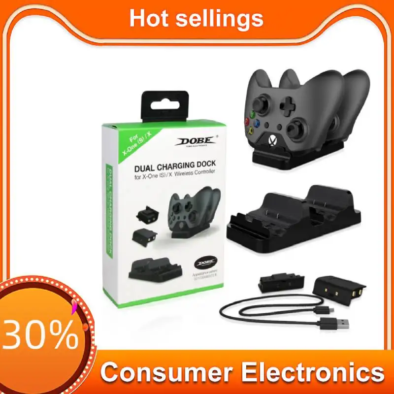 

Fast Charger Bateria XBOX One Charger Dual Charging Dock Charger + 2pcs Rechargeable XBOX ONE Controller Battery Stander