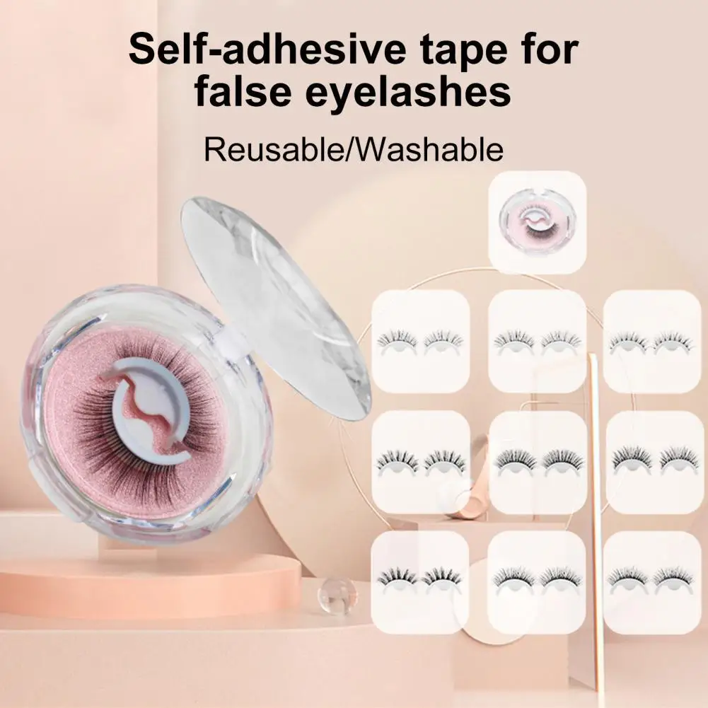 

1 пара накладных ресниц, самоклеящиеся стильные ресницы для макияжа, изысканный макияж, ресницы для наращивания, ресницы для представлений