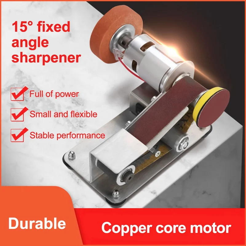 110 В/220 В многофункциональная Мини электрическая ленточная шлифовальная машинка