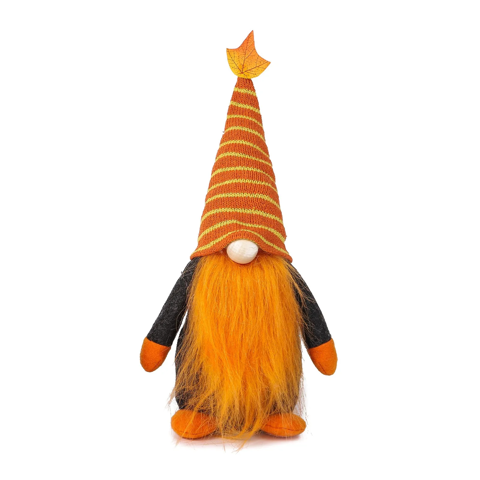 

40# Thanksgiving Dwarf Doll Gnome Fall Decoration Toy Plush Handmade Home Decor Gift Bedroom Faceless Decor Ornament Doll