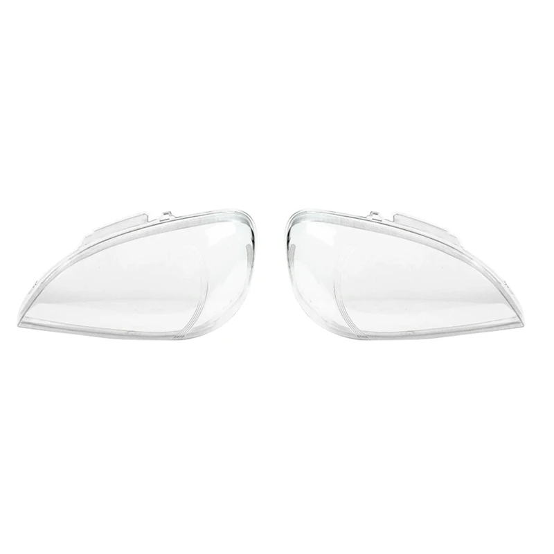 

2Pcs Headlights Transparent Headlights Transparent Cover Lampshade Head Light Lamp Shell ( Left/Right) For Mercedes Benz W163 Ml