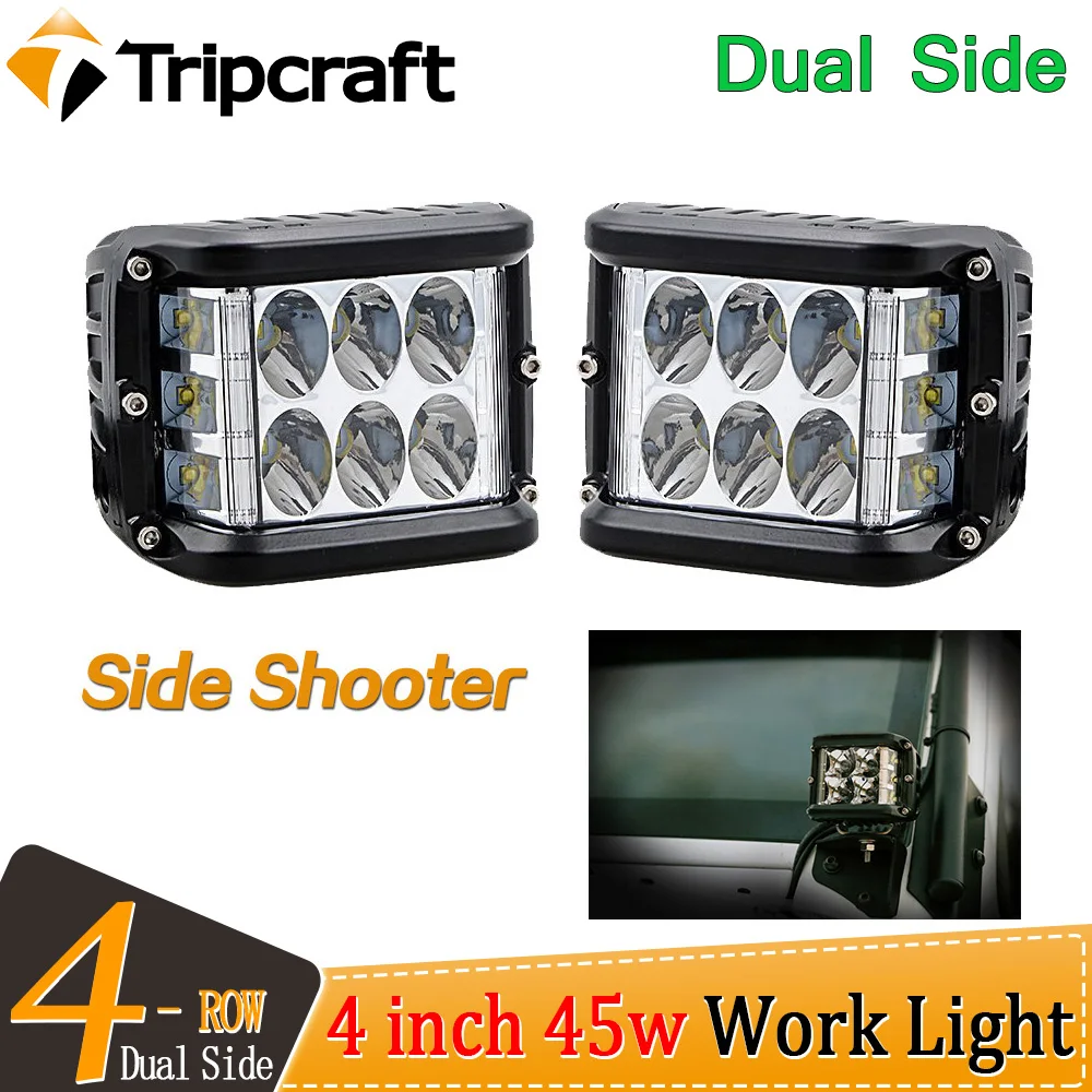 Освесветильник для внедорожников 12 светодиодов 45 Вт В 24 | Автомобили и мотоциклы