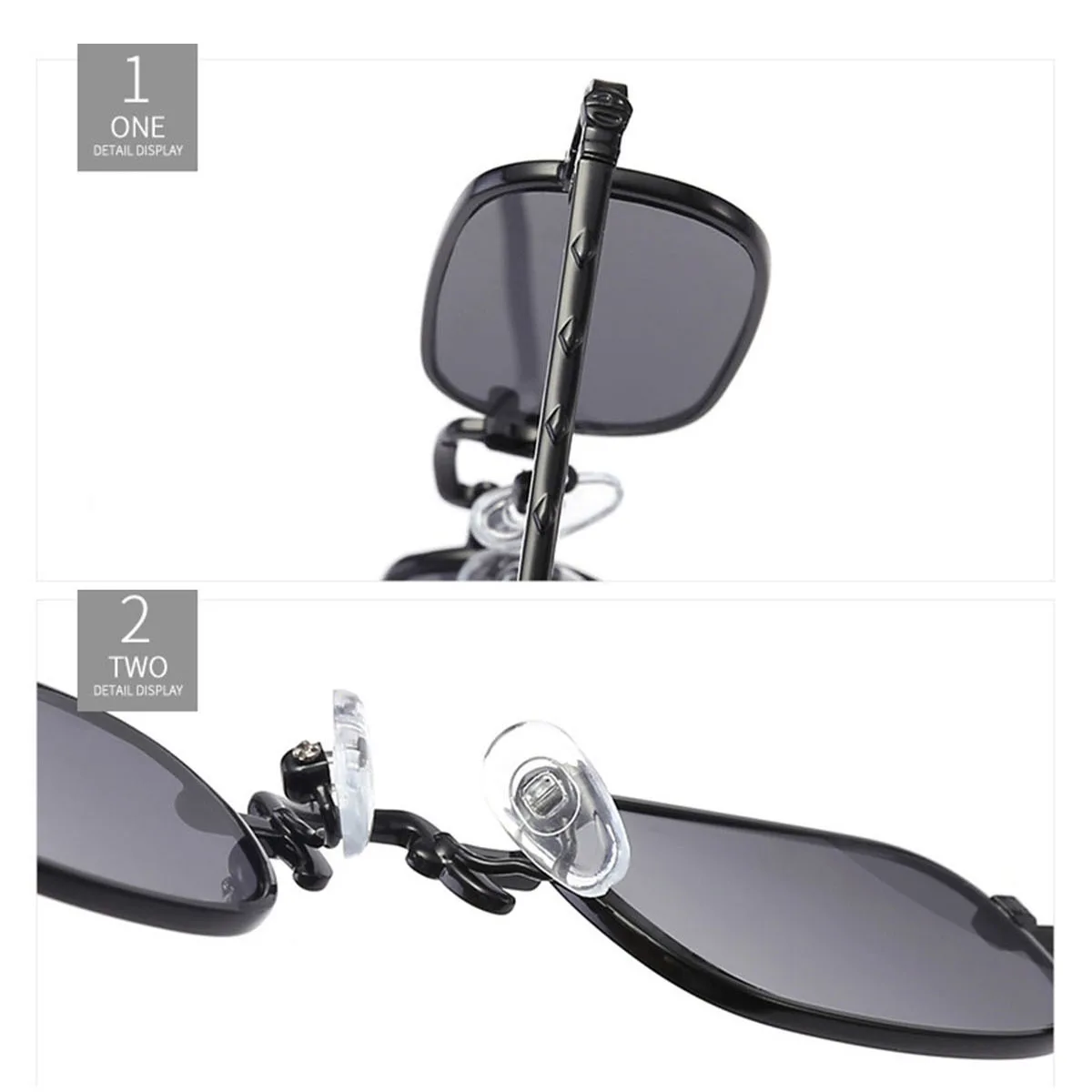 

Small Rectangle Sunglasses Men Vintage Square Sun Glasses High Quality Metal Frame Red Eyeglasses Black Pink Eyewear