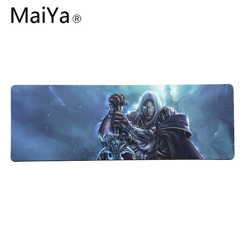 Maiya высокое качество WOW World of Warcraft Arthas резиновый ПК компьютерный игровой коврик для мыши большой коврик для мыши клавиатуры коврик