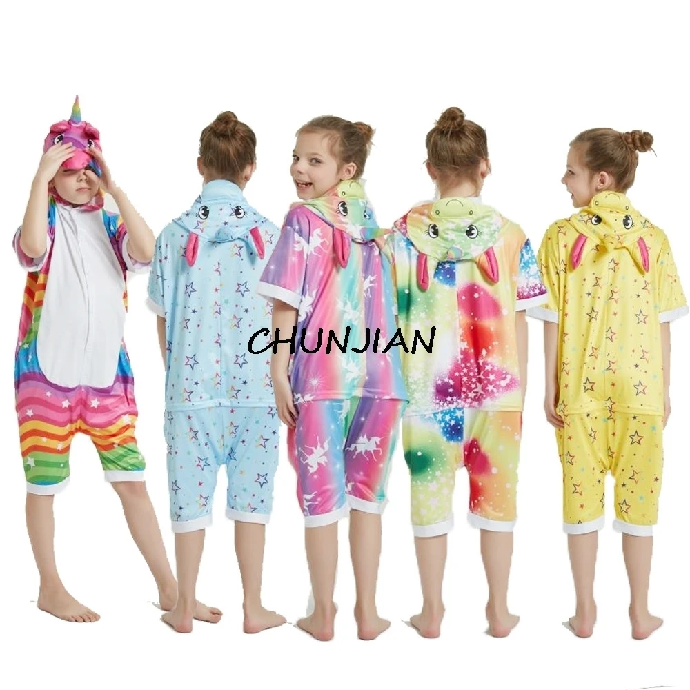 Кигуруми пижамы для мамы и детей комбинезон милая цельная Пижама пижама с