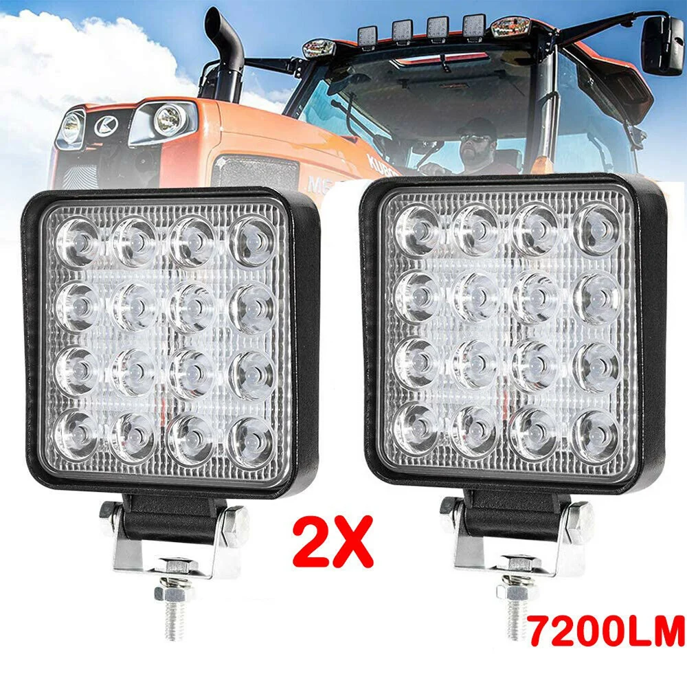 

12-24V 48W Car LED Work Light Bar Spot Flood Combo Beam Off-Road Light Bar With Mountng Bracket for Off-Road,Truck,Car,ATV,SUV