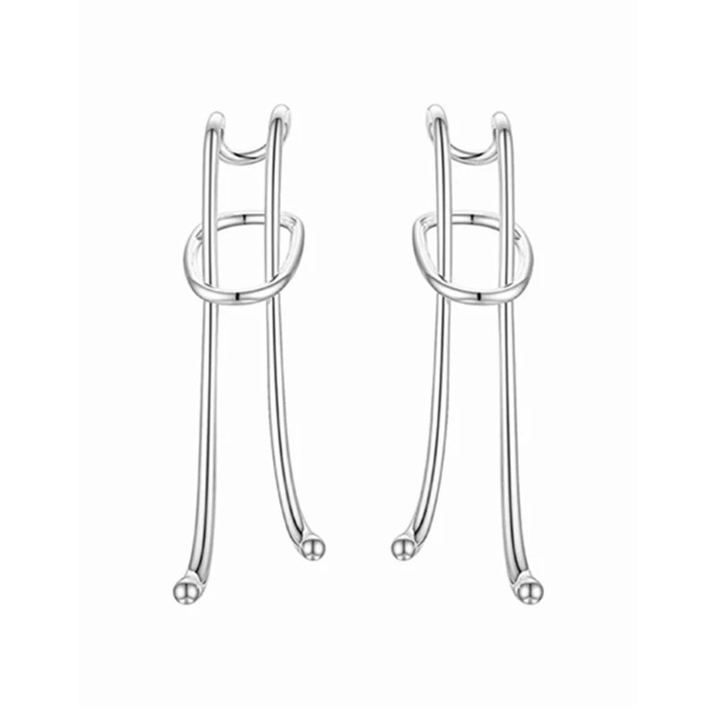 

Irregular Long Earrings Without Pierced Ears Earrings for Women Girls