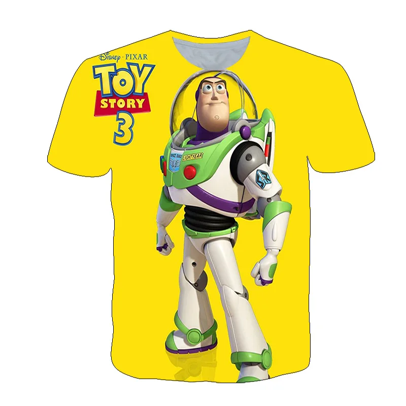 

Boys t shirts Pixar Toy Story 3D Cartoon Children's Short Sleeve Kids T-shirt Baby boys Girsl Tees Summer Clothes Birthday Gift