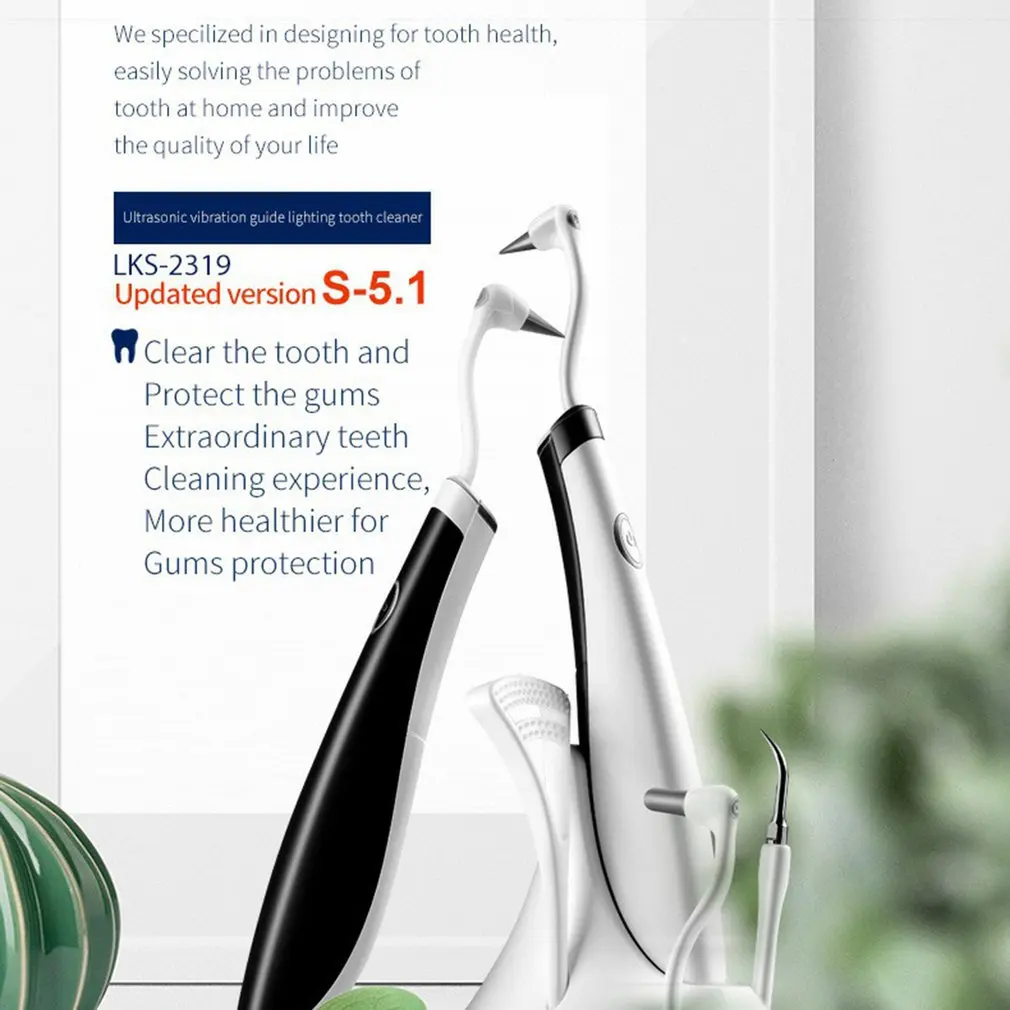 

Light Guide Scaler Household Portable Ultrasonic Scaler Whiten Teeth And Remove Calculus