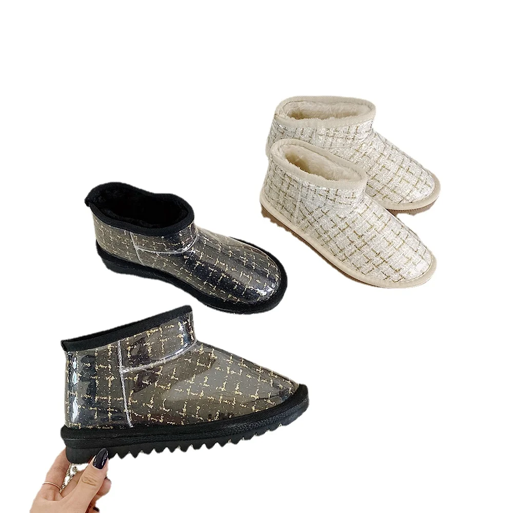 

Snow Boots for Women 2021 New Winter All-Matching Women's Shoes Velvet Winter Shoes Boots Warm