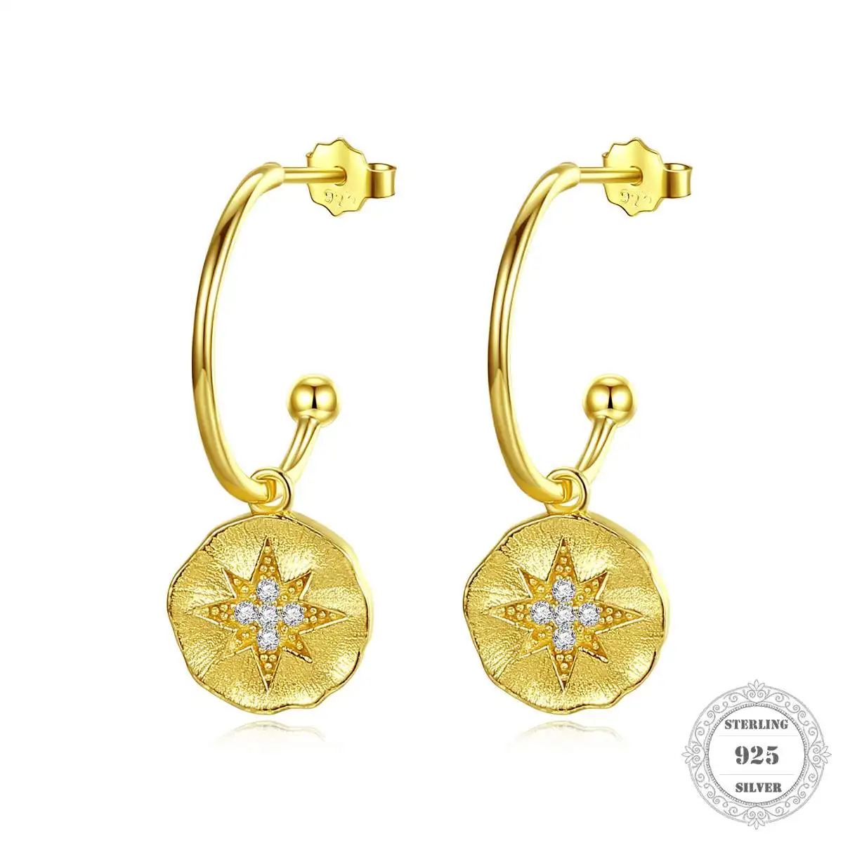 Новинка 2020 женские серьги с искусственной кожей и шестигранной звездой покрытые