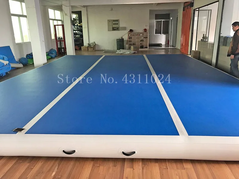 

Надувная воздушная дорожка 8x4x0,2 м, надувная гимнастика, Воздушная дорожка, коврик для акробатики, пол для йоги, приземление для чирлидинга, ...