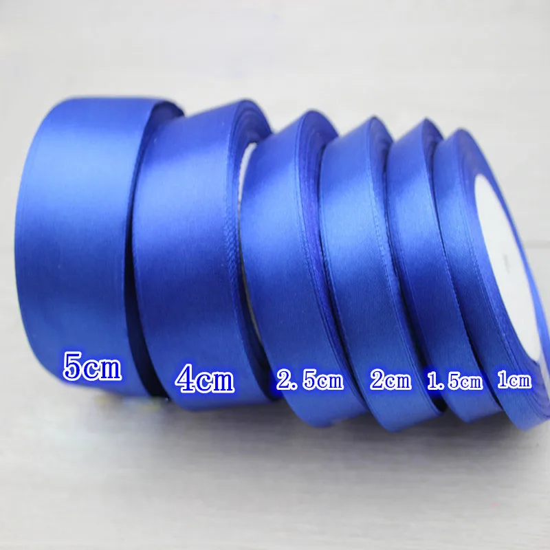 6-10-15-20-25-40-50mm Satin Ribbon White Black Pink Wine Red Blue Purple Green Orange Yellow Brown Gray DIY Crafts Fabric | Дом и сад