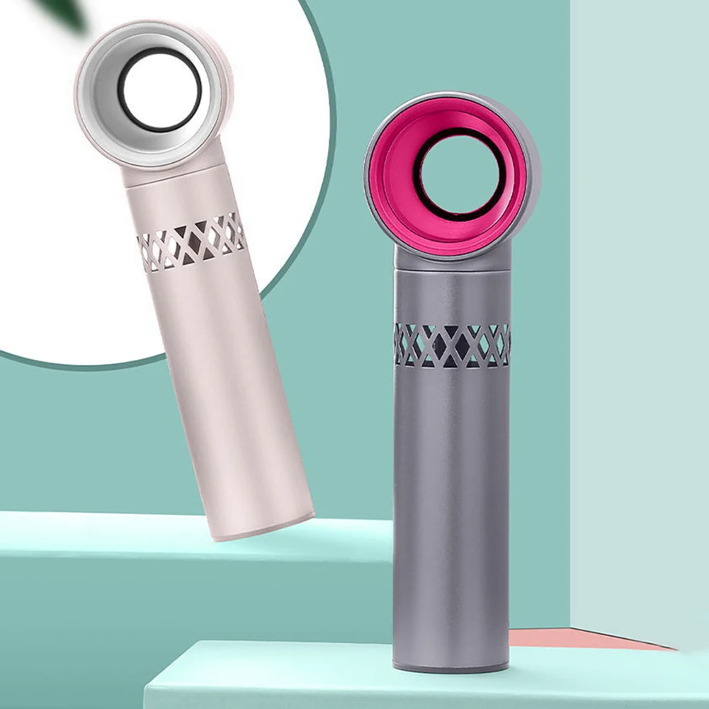 

Новый дизайн, мини ручной безлопастный вентилятор, воздуходувка для кондиционирования воздуха, настольный вентилятор для охлаждения возду...