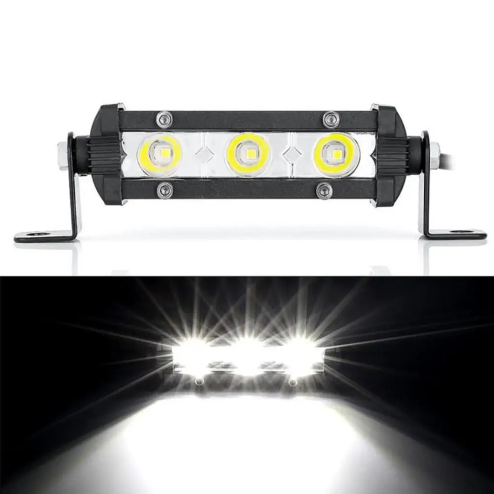Светодиодные фары рабочего освещения тонкие однорядные лампы для внедорожников