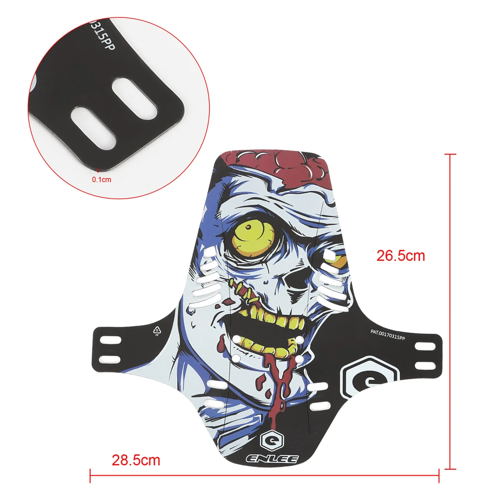 Cyrusher Велосипедное крыло 1 шт. портативное ультра тонкое переднее заднее дорожный