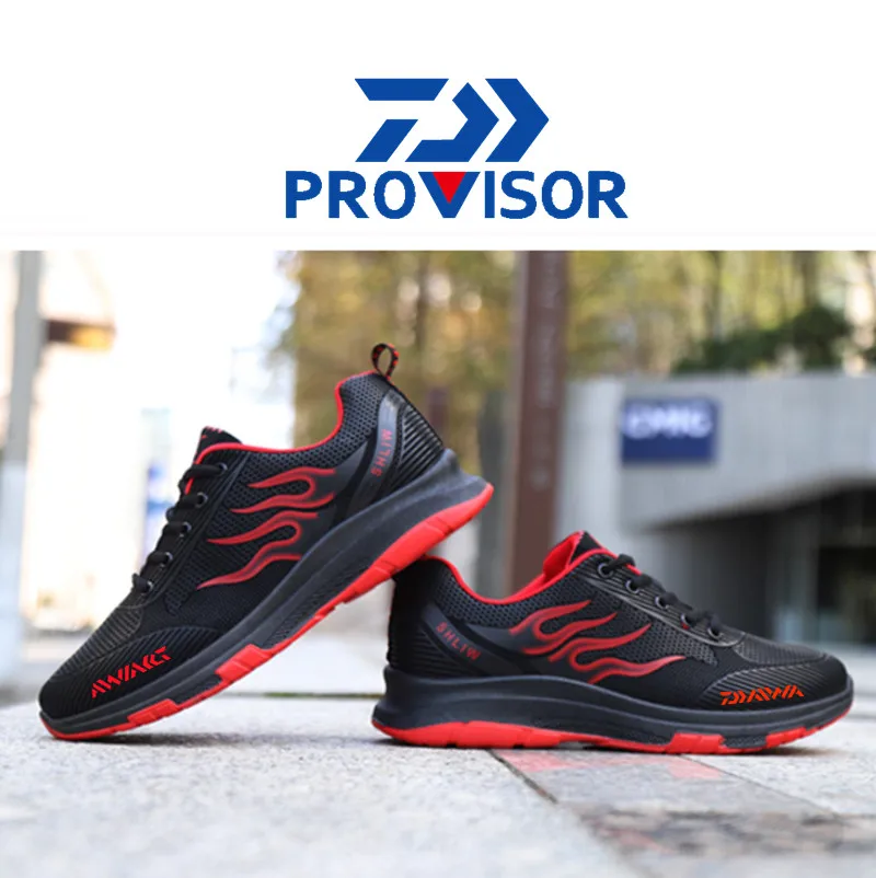 

New Running Daiwa Shoes Sports Casual Fashion Sport Climbing Fishing Shoes Men's Versatile Waterproof Non-Slip Fishing Shoes