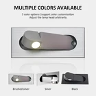 Светодиодный настенный светильник WLGNM, Современная Складная Лампа для спальни, прикроватного столика, для чтения, отеля, кафе, с регулируемым углом наклона