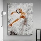 Настенные плакаты с изображением балерины, Современные художественные рисунки на холсте для гостиной и дома