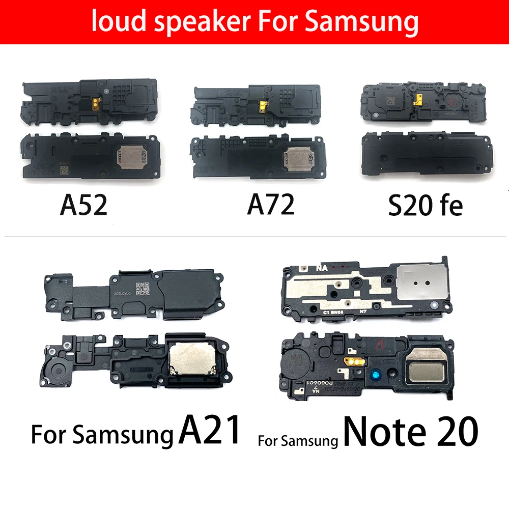 

20pcs/lot Loud Speaker Buzzer Ringer Loudspeaker Flex Cable For Samsung Galaxy A50 A60 A70 A01 A11 A21 note 20 A52 A72 S20 fe