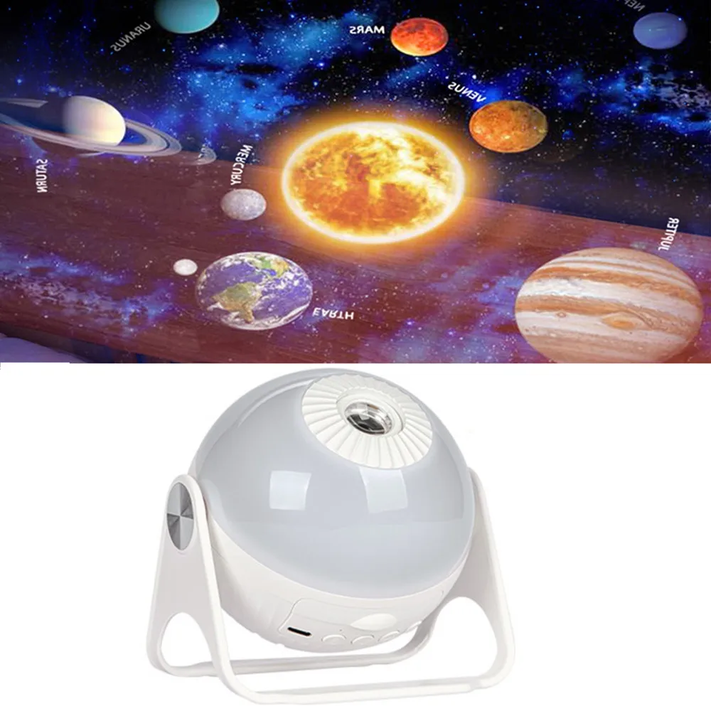 Светодиодный Звездный Галактический проектор ночник детский музыкальный