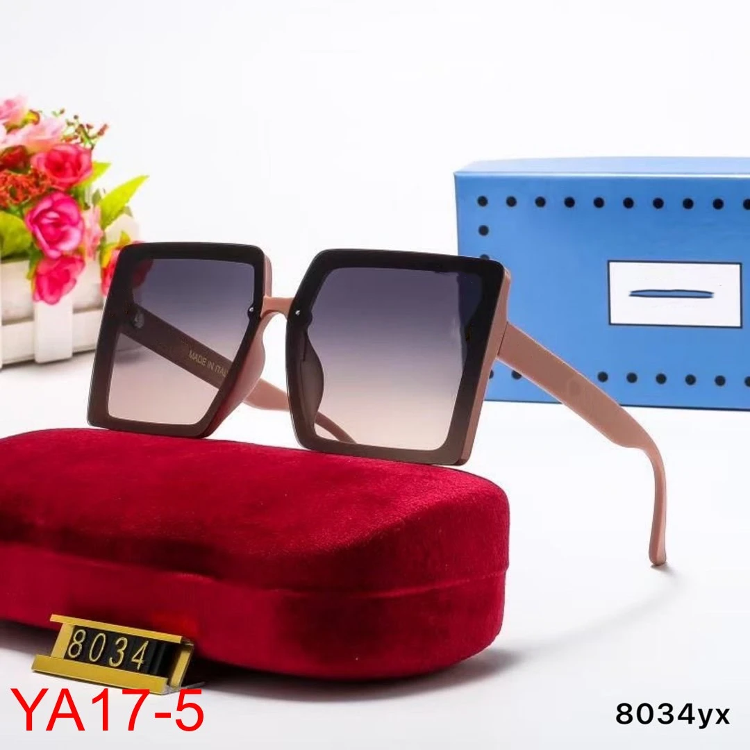 

YA17 Fashion Vintage classic Square Men Sunglasses Brand Designer New Luxury Polarized Women Sunglasses With box