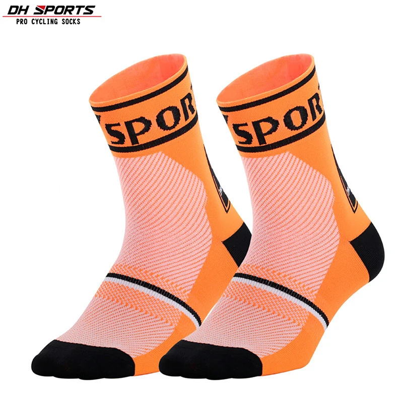 

Durable Breathable Compression Socks Bicycle MTB Racing Sport Men Women Cycling Socks Non-Slip Running Basketball Socks