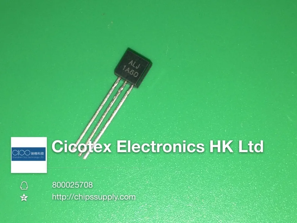 10 шт./лот ALJ1A60 TO92 1A60 1A 600 V ALJ Кремния Двунаправленный триодный тиристор|Драйвер
