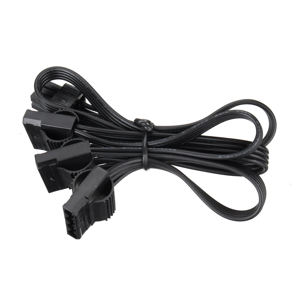 Видеокарта 40 + 15 см 18AWG 6Pin Male 1 порт в 4 Molex Female компьютерный блок питания