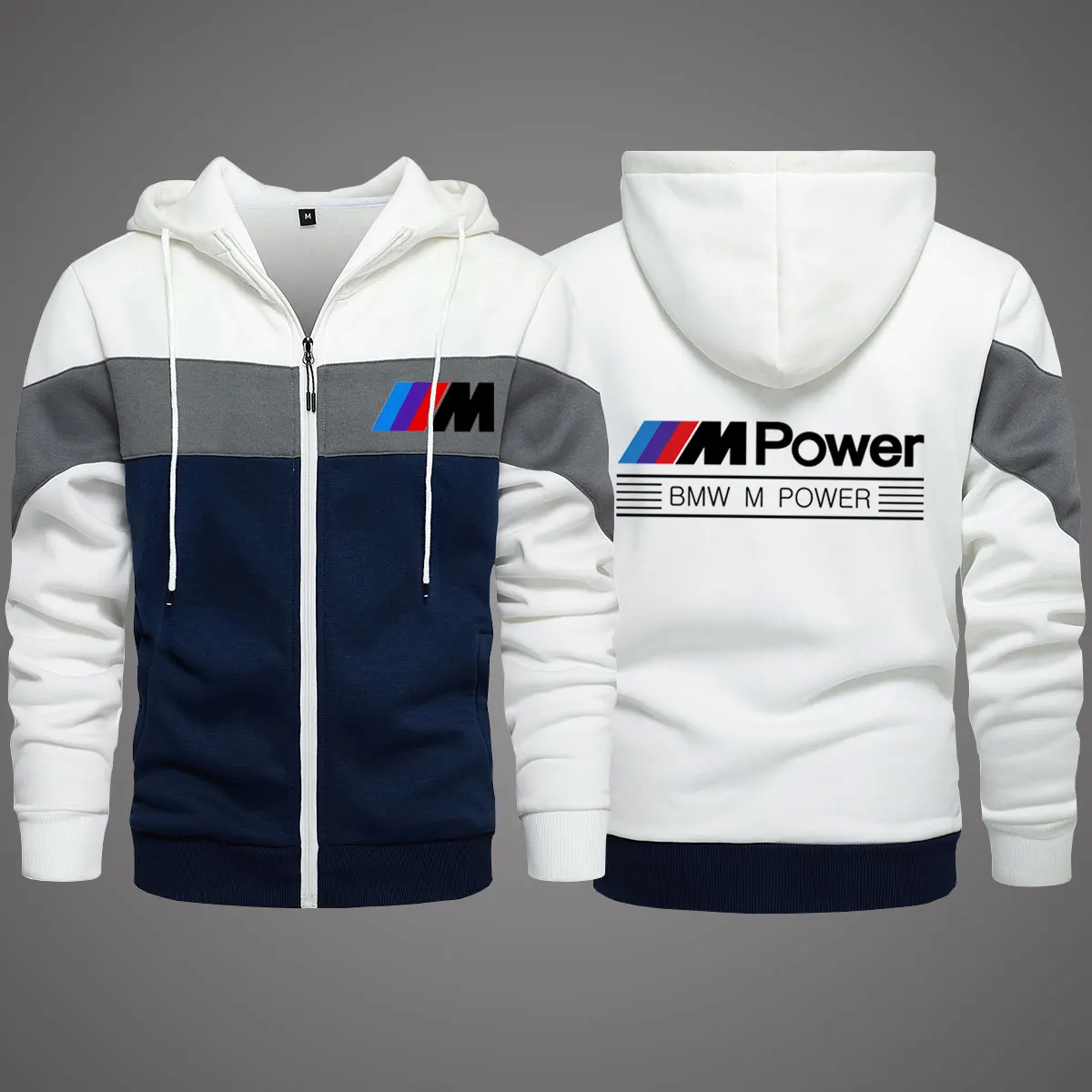 Новинка 2022 мужская одежда BMW M Power женская повседневная куртка флисовые теплые