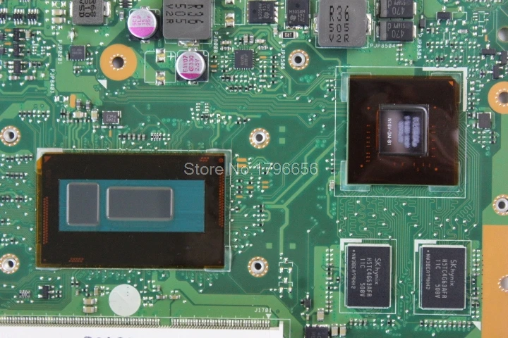 X555LD i7-4510 4 Гб RAM материнская плата для ноутбука ASUS X555LI X555LF F555L K555L X555LN rev3.1/3 0/1 1/2 0 -