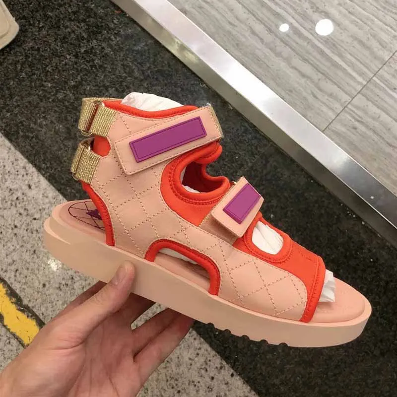 

Newest Summer Flat Sandal For Female Sandales Multicolor handmade retro Shoes flip-flops Woman Slippers