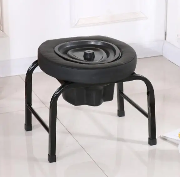 Plastic closestool spittoon Urine bucket cuspidor Urinal basin potty chair mobile toilet | Стулья и табуреты для ванной