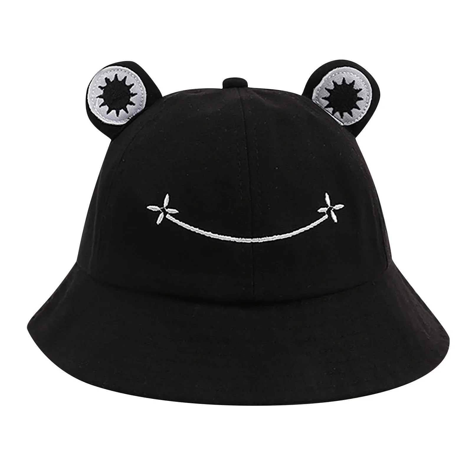 

Girls Cute Frogs Hats Winter Cute Animal Hiking Beach Fishing Cap Hats Photography Bucket Hat Comfortable Photography Headdress